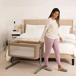 Ліжечко Graco Sweet2Sleep Бежеве (GP1814BAOAT000) - мініатюра 6