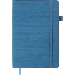 Блокнот діловий Buromax Color Tunes А5 96 арк. в лінійку обкладинка штучна шкіра синій (BM.295200-02)