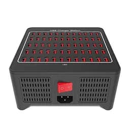 Зарядна станція ILEPO багатопортова на 60 USB портів 300 Вт / мережевий мультизарядний пристрій (19016)