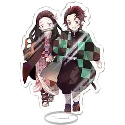 Акриловая фигурка Клинок рассекающий демонов Тандзиро Незуко Kimetsu no Yaiba Tanjiro Nezuko 16 см