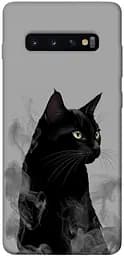 Чохол Demsky Smoke cat для Samsung Galaxy S10+