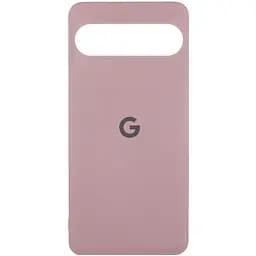 Чехол Silicone Cover Lakshmi (AA) with logo для Google Pixel 9 / 9 Pro Розовый / Pink Sand