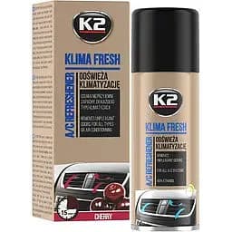 Очисник кондиціонера антибактеріальний K2 Klima Fresh Cherry 150 мл аерозоль (K222CH)