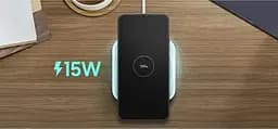 Бездротове зарядне Samsung 15W Wireless Charger Pad w/o TA (EP-P2400BWEGEU) біле - мініатюра 6