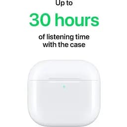 Бездротові навушники Apple AirPods 4 with Active Noise Cancellation (MXP93ZE/A) - мініатюра 5