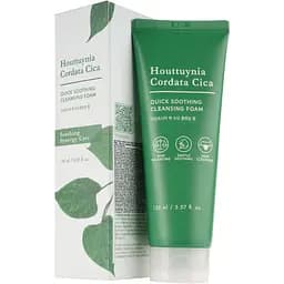 Пінка для вмивання Tony Moly Houttuynia Cordata Cica Quick Soothing Cleansing Foam Заспокійлива з екстрактами хаутюнії та центели 150 мл