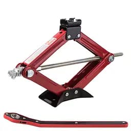 Домкрат гвинтовий Штурмовик ромбовидний з тріскачкою 1.5 т 390 мм 2.7 кг (BBC-1500T)