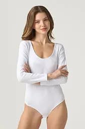 Жіночий боді MISS COMFORT 603/02/01 ELLEN Білий, L