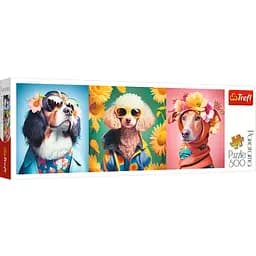 Пазл Trefl Собачий тиждень моди 500 ел. панорама (29517)