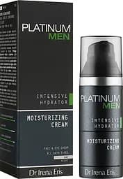 Крем для обличчя та зони навколо очей Dr Irena Eris Platinum Men Intensive Hydrator Moisturizing Cream, зволожуючий, 50 мл - мініатюра 2