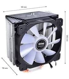 Кулер для процесора QUBE QB-OL1400 intel 775/115x/1366 (QB-OL1400 775/115x/1366) Б/в - мініатюра 2