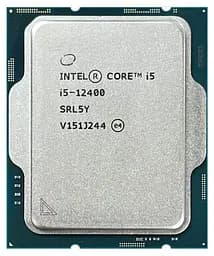 Процесор Intel Core i5 12400 (CM8071504650608) (Socket 1700, 12T, 4.4 ГГц, Tray)