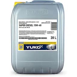 Автомобільна моторна олива Yuko SUPER DIESEL 15W-40 20л (4820070240658)