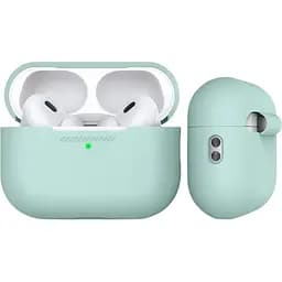 Чохол AhaStyle Colorful Silicone Case для AirPods Pro 2 Gemstone Green [CP-187-2-C-GG] [133836] - мініатюра 2