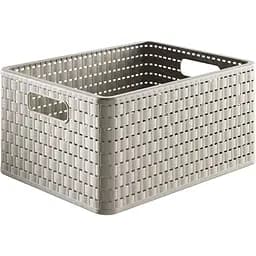 Ящик для зберігання Rotho Country капучино 14 л (11168.2)