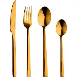 Набор столовых приборов Bergner Sofia gold 24 предмета (BG-45143-GD)