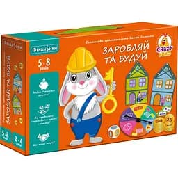 Гра настільна економічна Vladi Toys Crazy Koko Заробляй та будуй (VT2312-04)