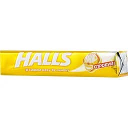 Льодяники Halls зі смаком меду та лимона 25.2 г (861873) - мініатюра 3