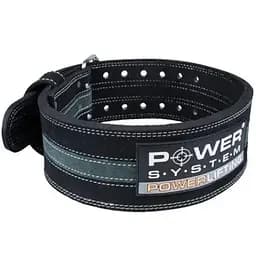 Пояс для тяжелой атлетики Power System PS-3800 PowerLifting Black/Grey L
