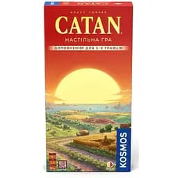 Настольная игра Rozum Катан: Дополнение для 5-6 игроков (Catan: 5-6 Player Extension) (укр.) (R101UA)