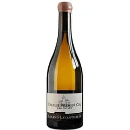 Вино Roland Lavantureux Chablis Premier Cru Vau de Vey, біле, сухе, 0,75 л