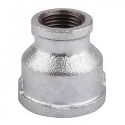 Муфта чавунна редукційна оцинкована 2"х1 1/4" ВВ DN 50х32 мм 30412
