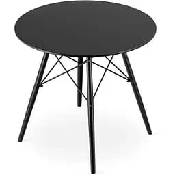 Стол круглый Leobert Todi 80 см черный