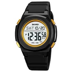 Наручные часы мужские 2023BKGD-WT Black-Gold White Skmei acs0030382