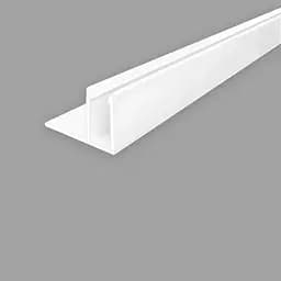 Профіль для сайдинга Wall Sticker SW-00001728 торцевий фінішний алюмінієвий 38.5х28х6000 мм