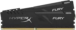Модуль памяти HyperX DDR4 32Gb (2x16) Kingston Fury Black 3200 MHz (HX432C16FB3K2/32) Б/у