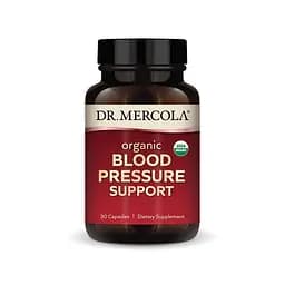 Екстракт виноградних кісточок Dr. Mercola Organic Blood Pressure Support, 30 капсул для підтримки рівня артеріального тиску