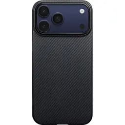 Чехол Pitaka Ultra-Slim Case Twill 600D для Apple iPhone 17 Pro Max Black/Grey (KI1701BPM) [146980]