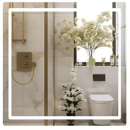 Дзеркало Qtap Mideya з LED-підсвічуванням Touch QT2078NCF8080W