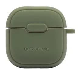 Навушники бездротові TWS у кейсі Borofone BW29 Charm Зелені - мініатюра 4