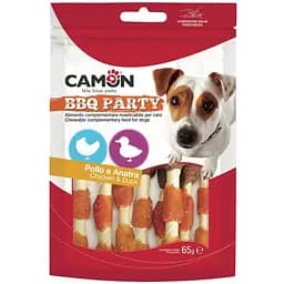 Ласощі для собак Camon BBQ Party Кебаб з куриці та качки 65 г
