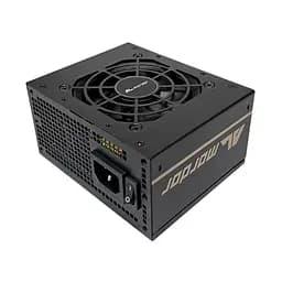 Блок живлення 550 Вт, ALmordor SFX, чорний, 80+ Bronze, Active PFC, 80 мм, 2xMolex/3xSATA/2x6+2-pin/1x4+4-pin/1x20+4-pin,