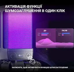 Микрофон конденсаторный Fifine FQ-6 USB Black - мініатюра 6