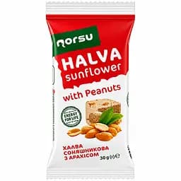 Халва соняшникова Norsu з арахісом 30 г