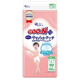 Підгузки GOO.N Plus для дітей 9-14 кг розмір L 44 шт.