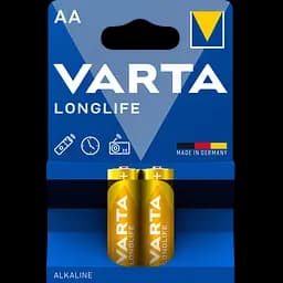 Батарейка Varta Longlife АА Alkalin Bli 2 шт. (4106101412)