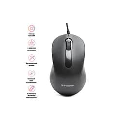 Мишка Hölmer M-01OF USB Black (M-01OF) - мініатюра 2