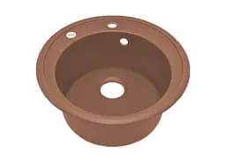 Кухонна мийка Adamant SUN terra-cotta d 510x200 мм, без крила d 51 - мініатюра 2