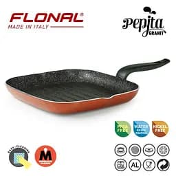 Сковорода-гриль Flonal Pepita Granit 28x28 см (PGFBS2850) - мініатюра 2