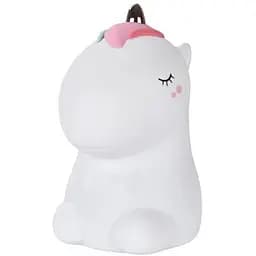 Декоративный ночник Lovely Horse LJC-132 единорог детский силиконовый светильник для сна белый игрушка