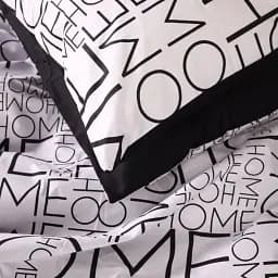 Наволочка MirSon Бязь 17-4848 Gaetano 50х50 см чорно-біла (2200009583551)