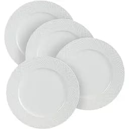 Набір порцелянових обідніх тарілок Krauff з колекції Лізи Глінської 27 см 4 шт. (21-316-007)