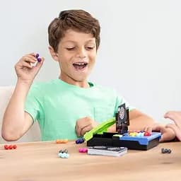Настільна гра головоломка "IQ game toys" IQ-5 ігрове поле, кульки, 40 карток - мініатюра 2
