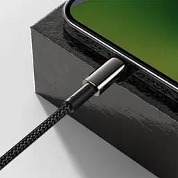 Кабель Baseus Type-C to Lightning Tungsten Gold Fast Charging 2 м 20W PD (CATLWJ-A01) - мініатюра 2