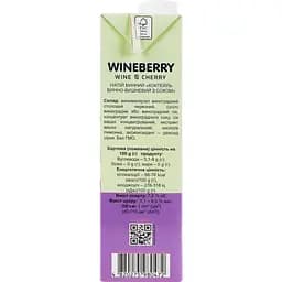 Напій винний WineBerry Wine & Cherry винно-вишневий з соком червоне напівсолодке 1 л - мініатюра 6