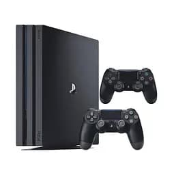 Консоль Sony PlayStation 4 PRO 2TB CUH 70-71 Black обслугована + 2 Геймпада бездротових DualShock 4 + гарантія Б/В